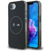  iPhone 16e (SE 4 2025) fekete BMW tok MagSafe kompatibilis BMHMPSE424HBMKH (IML Fém Fehér Kör)