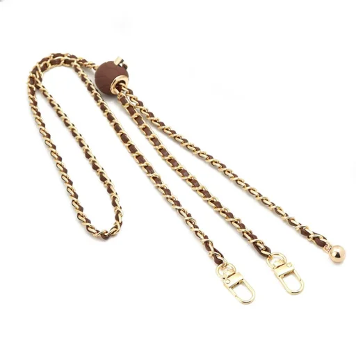 Lánc / Kötél tartóval GLAMOUR minden modellhez 80 mm maximális szélességig BARNA - 1