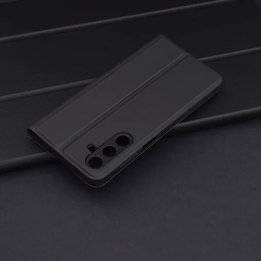  Techsuit - Magskin Könyv - Samsung Galaxy A16 4G / A16 5G - Fekete tok - 4