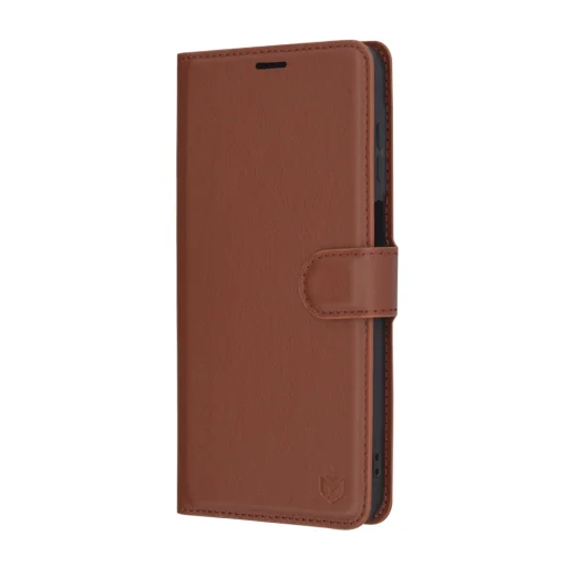  Techsuit - Bőr Tok - Samsung Galaxy A16 4G / A16 5G - Barna tok - 4