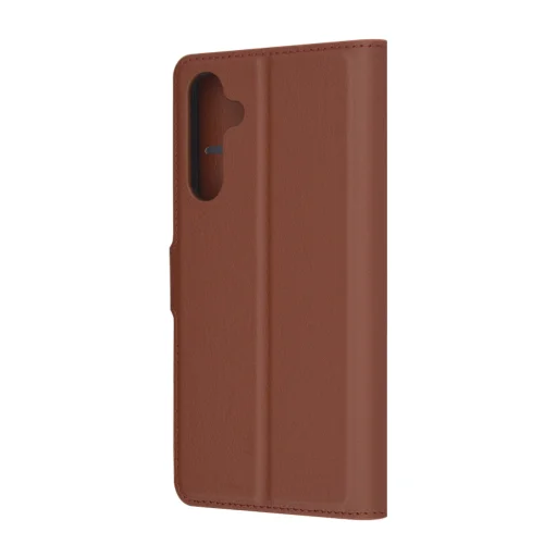  Techsuit - Bőr Tok - Samsung Galaxy A16 4G / A16 5G - Barna tok - 5