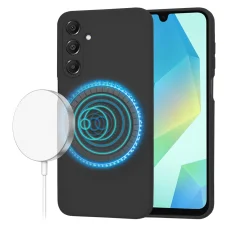  Techsuit - SoftFlex MagSafe - Samsung Galaxy A16 4G / A16 5G - Fekete tok
