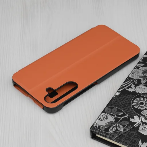  Techsuit - eFold sorozat - Samsung Galaxy A16 4G / A16 5G - Narancssárga tok - 2