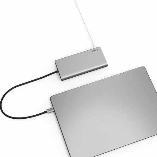 Belkin Connect Univerzális USB-C 8 az 1-ben Kettős Kijelzős Alap Hub - Ezüst - 6