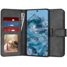  Techsuit - Napló könyv - Google Pixel 8 Pro - Fekete tok