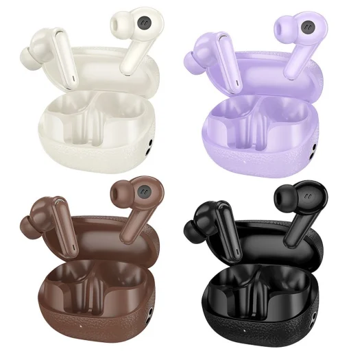 HOCO vezeték nélküli fülhallgató bluetooth TWS EQ23 barna - 3