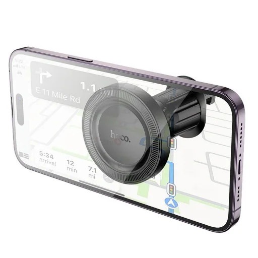 HOCO mágneses autós tartó szellőzőre H56 fekete - 5