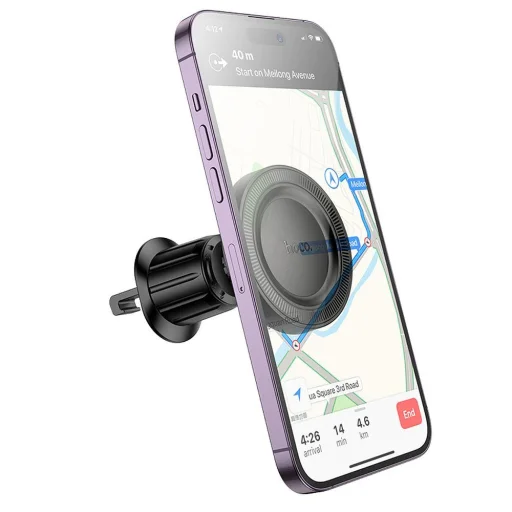 HOCO mágneses autós tartó szellőzőre H56 fekete - 6