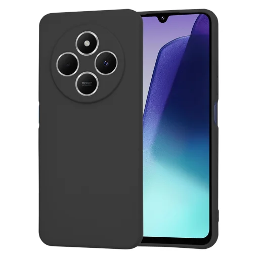  Techsuit - SoftFlex - Xiaomi Redmi 14C / Poco C75 - Fekete tok - 1