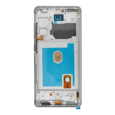 FixCell kijelző LCD SAMSUNG S20 FE OLED kerettel fehér