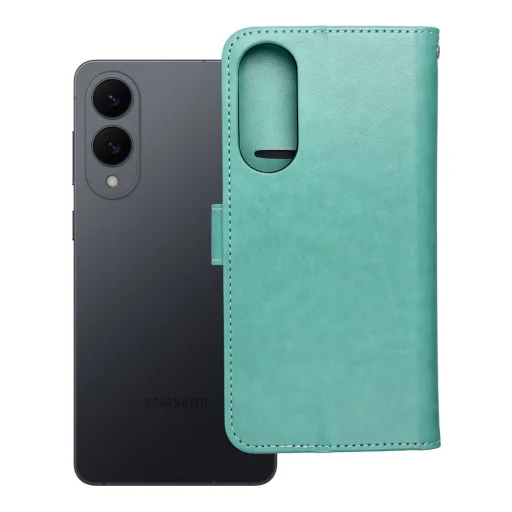 MEZZO fliptok Samsung Galaxy S25 Edge álomfogó zöld tok - 8