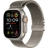 Apple Watch Ultra2 v2 Cellular 49mm Natural Titanium Case with Natural Titanium Milanese Loop - M thumbnail