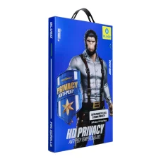 5D Mr. Monkey üvegfólia - Samsung Galaxy S25 Edge fekete (Erős adatvédelmi)