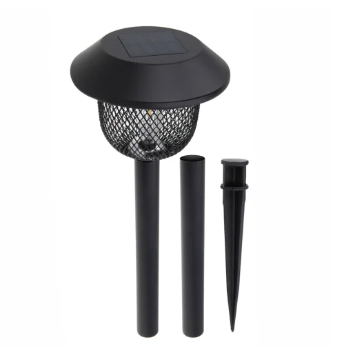 Forever Light Napelemes LED Lámpa Acél Oszlop SUNARI FLS-30 fekete - 2