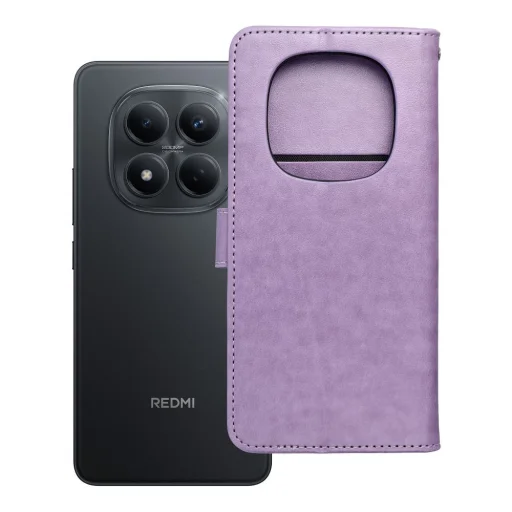 MEZZO knižkové puzdro Xiaomi Redmi Note 14 Pro 4G lapač snov fialové - 10