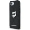  iPhone 16e fekete Original Pouch KARL LAGERFELD Monogram Choupette Head Pin tok thumbnail