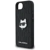 iPhone 16e fekete Original Pouch KARL LAGERFELD Monogram Choupette Head Pin tok thumbnail