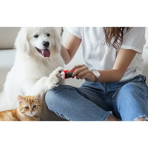 Elektromos kisállat körömdaráló 2000mAh - 3