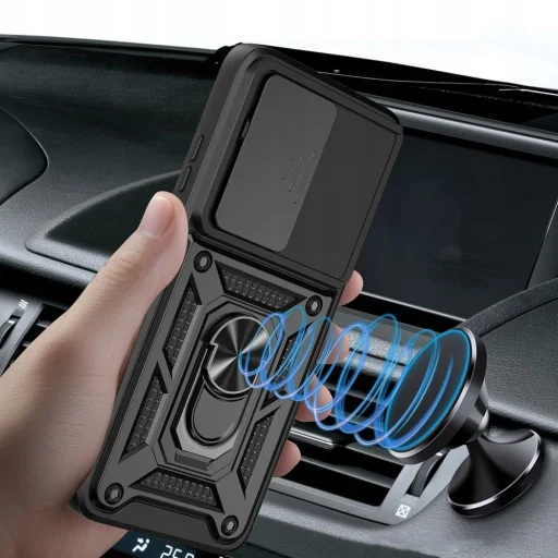 Tech-protect Camshield Pro Motorola Moto G15 fekete tok - 3