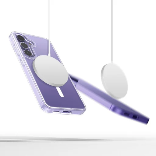 Tech-protect Flexair Hybrid Magsafe Galaxy S25 Edge átlátszó tok - 2