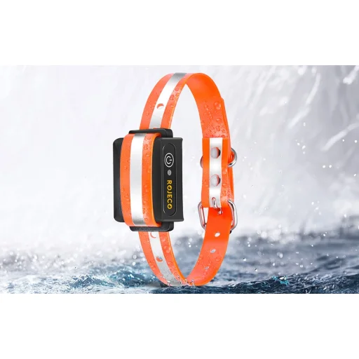 Rojeco PD529 Kutya Kiképző Nyakörv 1000m (Narancssárga) - 5