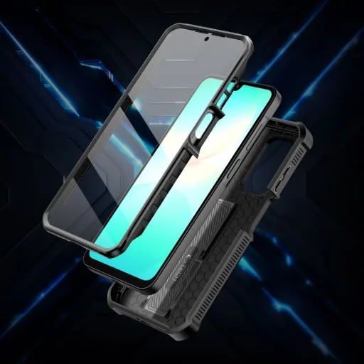 Tech-protect Kevlar Cam+ Galaxy A26 5g Fekete tok - 2