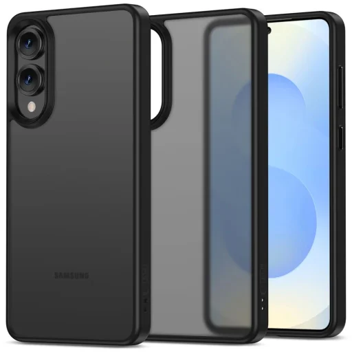 Tech-protect Magmat Galaxy S25 Edge Matt Fekete tok - 1