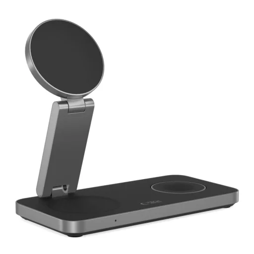 Tech-protect Qi15w-a47 3in1 Mágneses Magsafe Vezeték Nélküli Töltő Fekete - 3