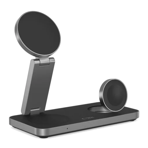 Tech-protect Qi15w-a47 3in1 Mágneses Magsafe Vezeték Nélküli Töltő Fekete - 4