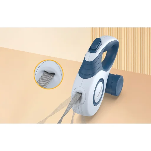 Rojeco A12 5M Automata Behúzható Kutyapóráz (kék) - 4