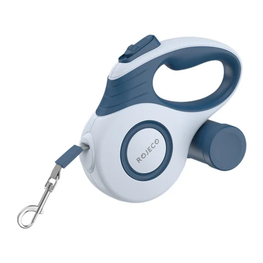 Rojeco A12 5M Automata Behúzható Kutyapóráz (kék) - 1