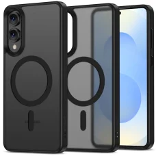 Tech-protect Magmat Magsafe Galaxy S25 Edge Matt Fekete tok