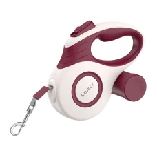 Rojeco A12 5M Automata Behúzható Kutyapóráz (piros)