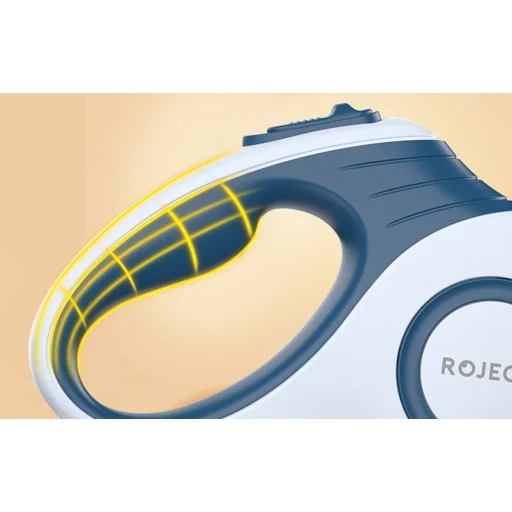 Rojeco A12 5M Automata Behúzható Kutyapóráz (piros) - 3