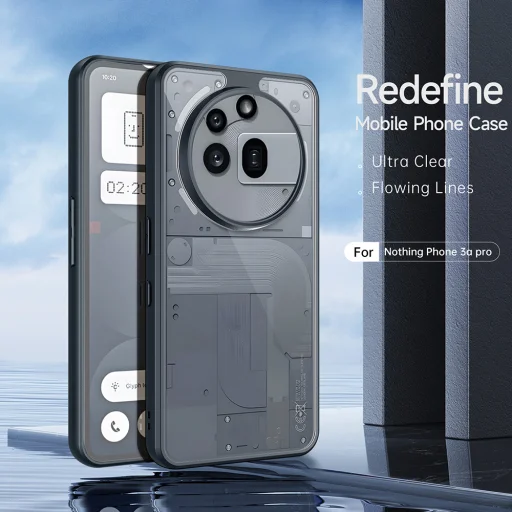  Nothing Phone (3a) Pro Fekete Dux Ducis - Aimo sorozat tok - 3