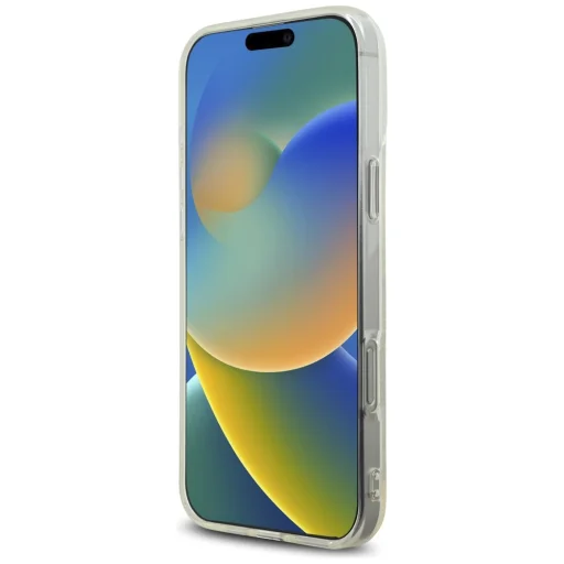  iPhone 16 Pro Átlátszó Logó Karl Lagerfeld IML Strasszkövek tok (KLHCP16LHKLSTDCT) - 5