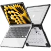 Tech-Protect SmartShell Pro MacBook Air 13 M2 / M3 / M4 / 2023-2025 fekete/átlátszó tok thumbnail