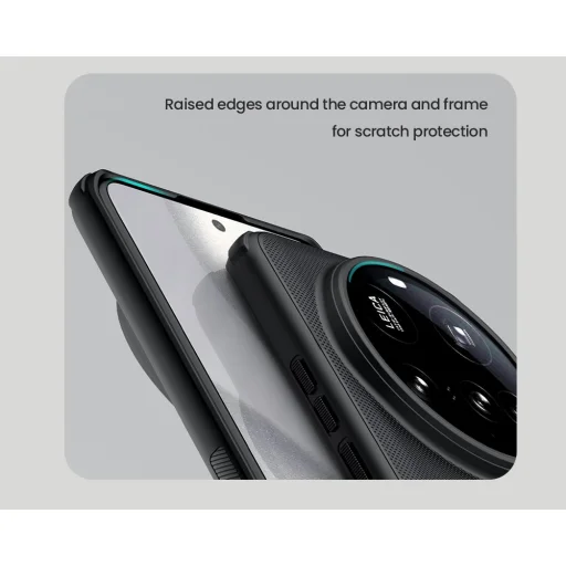 Nillkin Super Frosted PRO hátlapi tok Xiaomi 15 Ultra fekete tok - 5