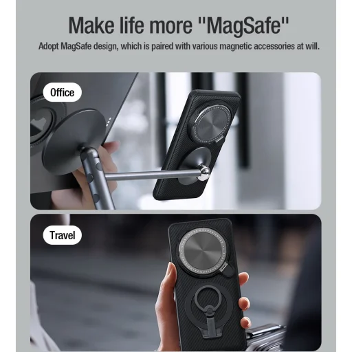 Nillkin CamShield Prop Magnetic tok Xiaomi 15 Ultra Fekete - 3