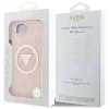  iPhone 16e Pink Original Case GUESS IML Metal Glitter 4G Circle Triangle MagSafe tok thumbnail