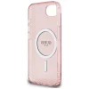  iPhone 16 Eredeti Guess IML Glitter Kör MagSafe rózsaszín tok thumbnail