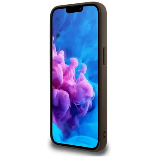  iPhone 16e Barna Guess Hardcase 4G Virágmintás MagSafe (GUHMPSE4P4ROPEMCW) tok - 6