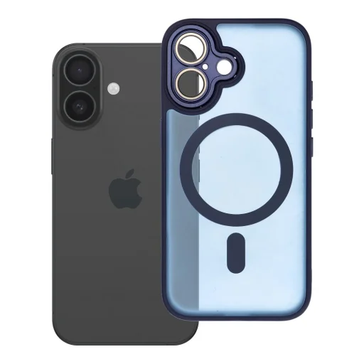 VARIETE MAG COVER puzdro kompatibilné s MagSafe IPHONE 16 tmavomodré - 9