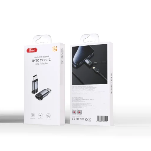 XO adapter NB263B Lightning - USB-C 2A matt, - 4