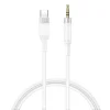 XO kábel audio NB-R279B USB-C - jack 3,5mm 1,0m fehér,