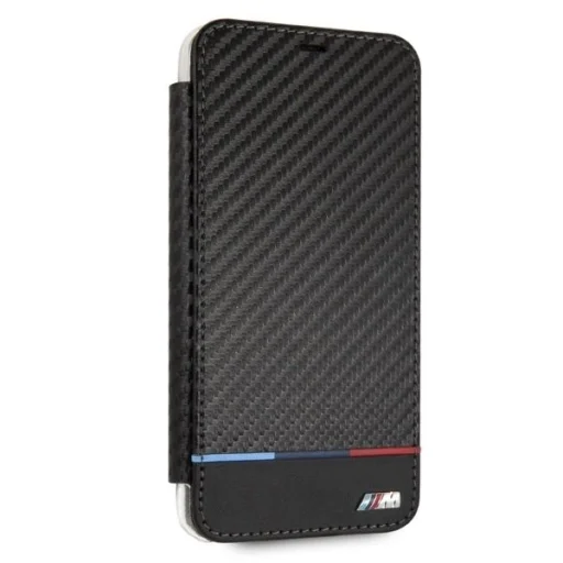  iPhone XS Max Fekete BMW Carbon Tricolor Stripe tok - 4
