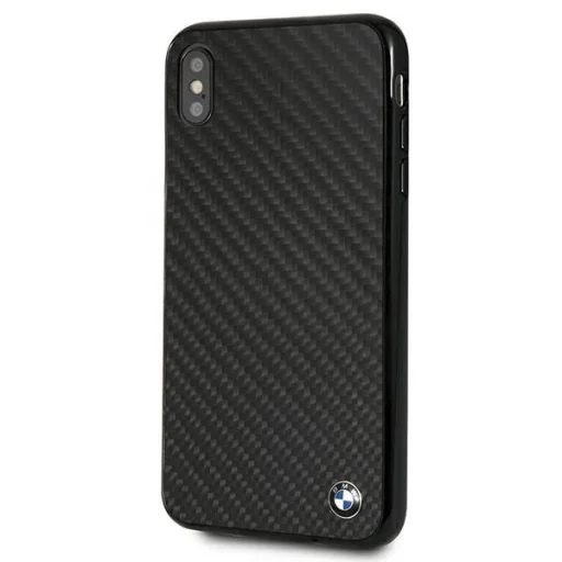  iPhone Xs Max Fekete BMW Signature Carbon fliptok - 2