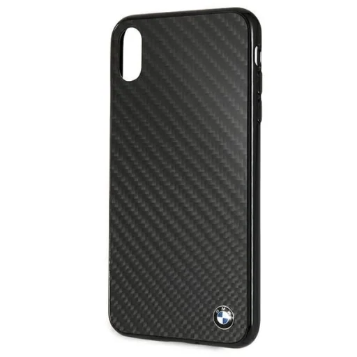  iPhone Xs Max Fekete BMW Signature Carbon fliptok - 3