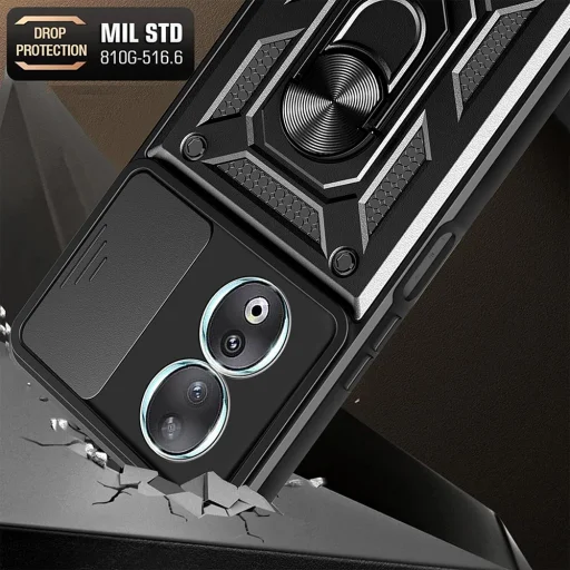  Techsuit - CamShield sorozat - Honor 90 - Fekete tok - 3