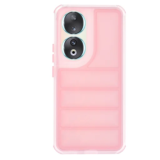  Techsuit - Hullámpajzs - Honor 90 - Rózsaszín tok - 3